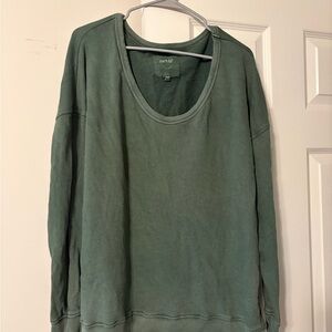 aerie Green Crewneck Sweatshirt